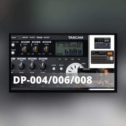 Pro-audio-exp-tascam-DP004:006:008-video-training