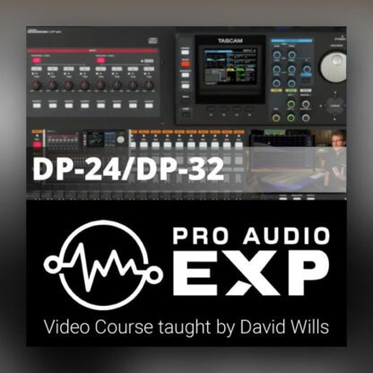 Pro-audio-exp-tascam-DP24:DP32-video-training