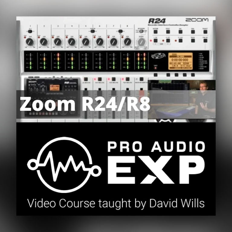 Pro Audio Exp Zoom R24/R8 Video Training Course - PluginsMasters