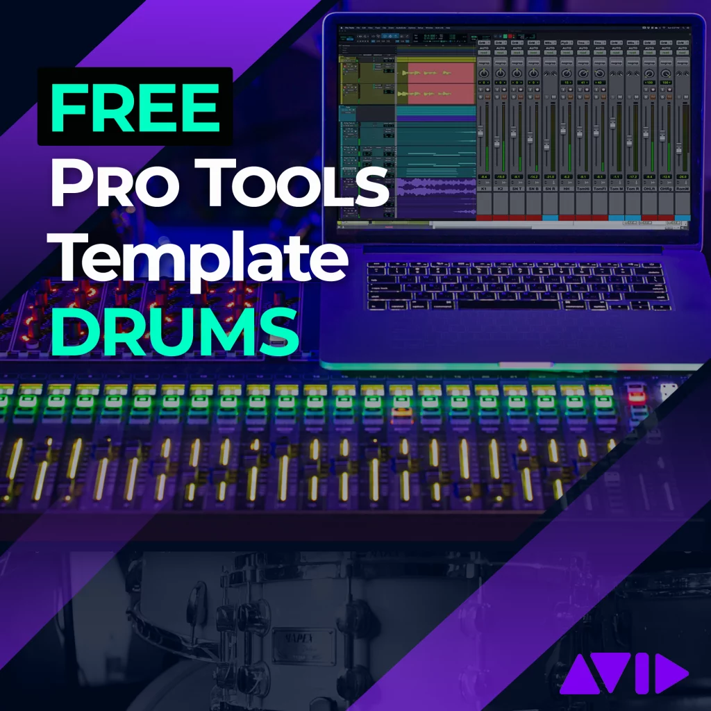 Pro Tools Drums Template Avid Plugs FREE Template