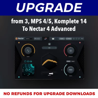 iZotope - Nectar 4 Adv: Upgr from 3, MPS 4/5, Komplete 14