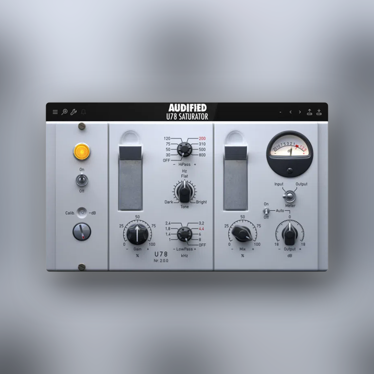 Audified U78 Saturator-pluginsmasters