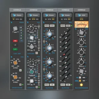 UAD LUNA API Vision Console Emulation Bundle