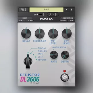 Kuassa Efektor DL3606 Delay