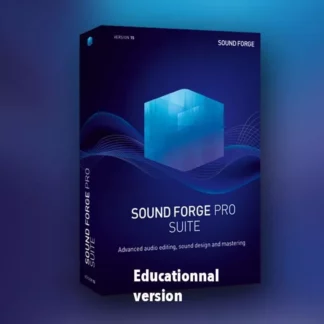 MAGIX SOUND FORGE Pro 15 Suite UPG EDU