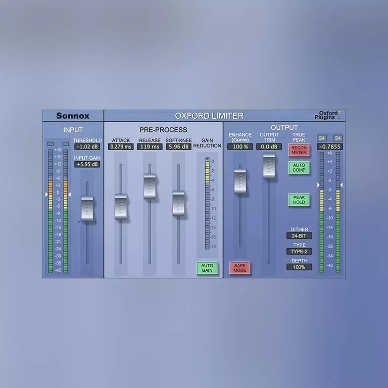 Sonnox Oxford Limiter (Native) - PluginsMasters