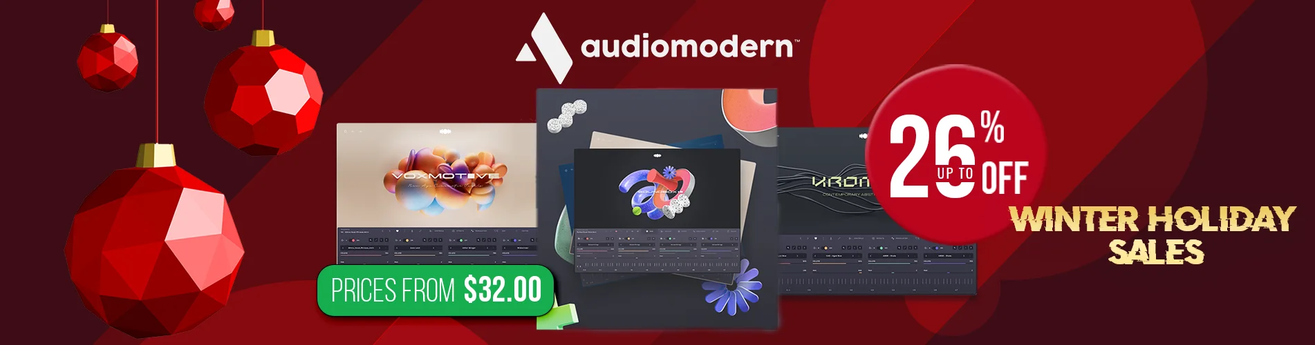 Audiomodern Winter Sales