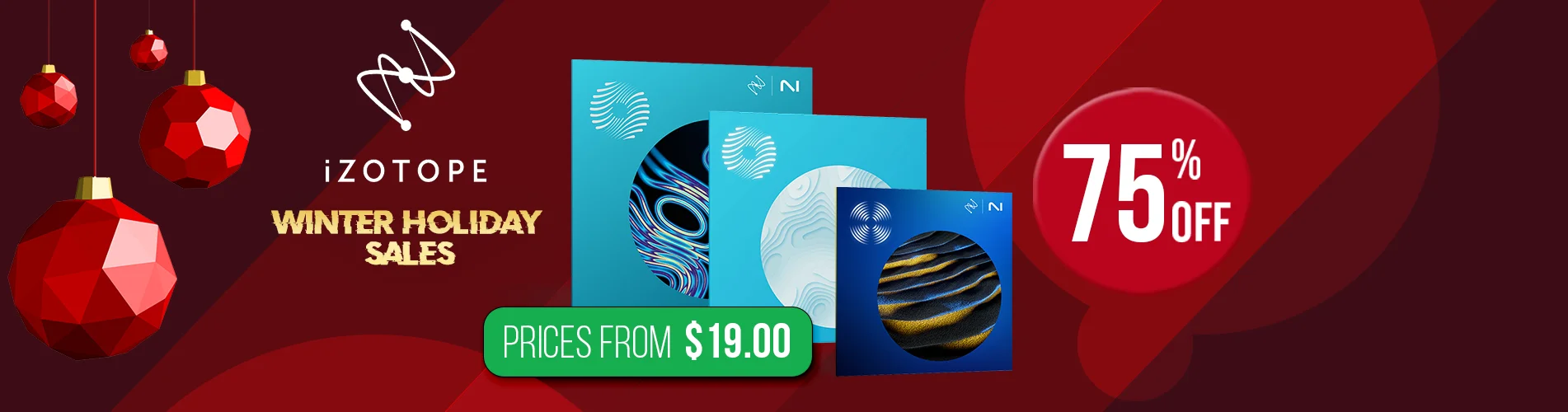 Izotope Winter Sales